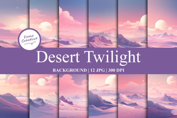Desert Twilight Backgrounds: Capturing the Magic of Dusk