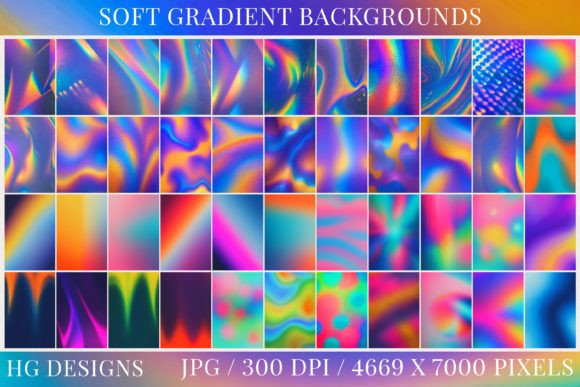 Elevate Your Projects with Soft Grainy Gradient Backgrounds