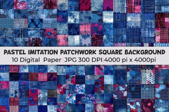 Imitation Patchwork Square Backgrounds: A Designer's Secret Weapon