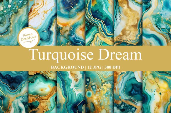 Turquoise Dream Backgrounds: Your Secret Weapon for Standout Design