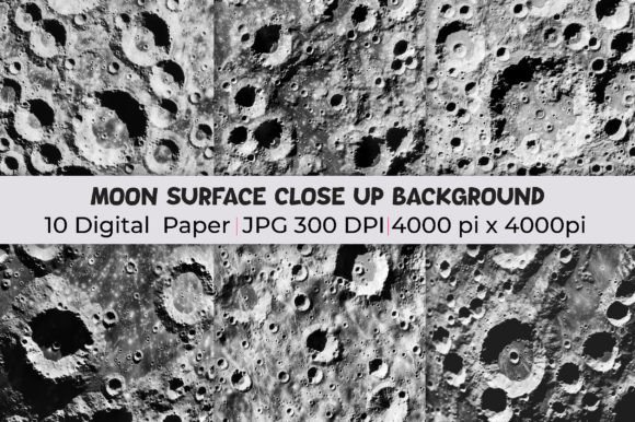 Unlock Cosmic Depth with Moon Surface Close-Up Backgrounds