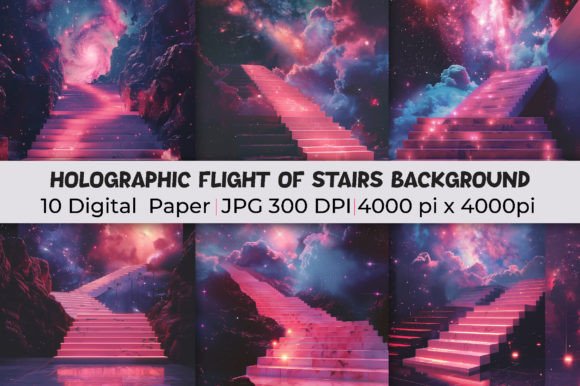 Unlocking Dimension: Using Holographic Heaven Stairs Backgrounds