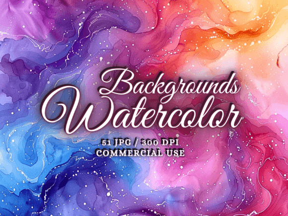 Watercolor Backgrounds: Colorful Textures for Modern Design