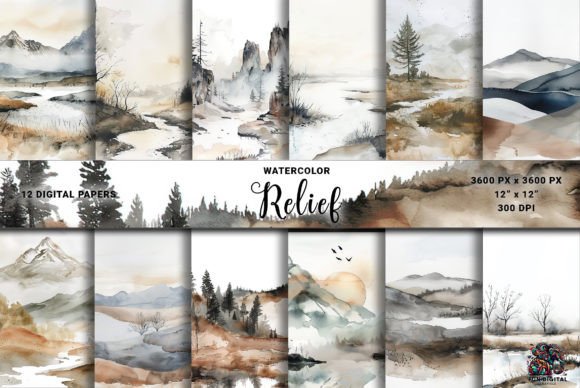 Watercolor Soft Nature Backgrounds: A Designer's Guide