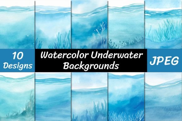 Watercolor Underwater Backgrounds: Your Next Creative Asset